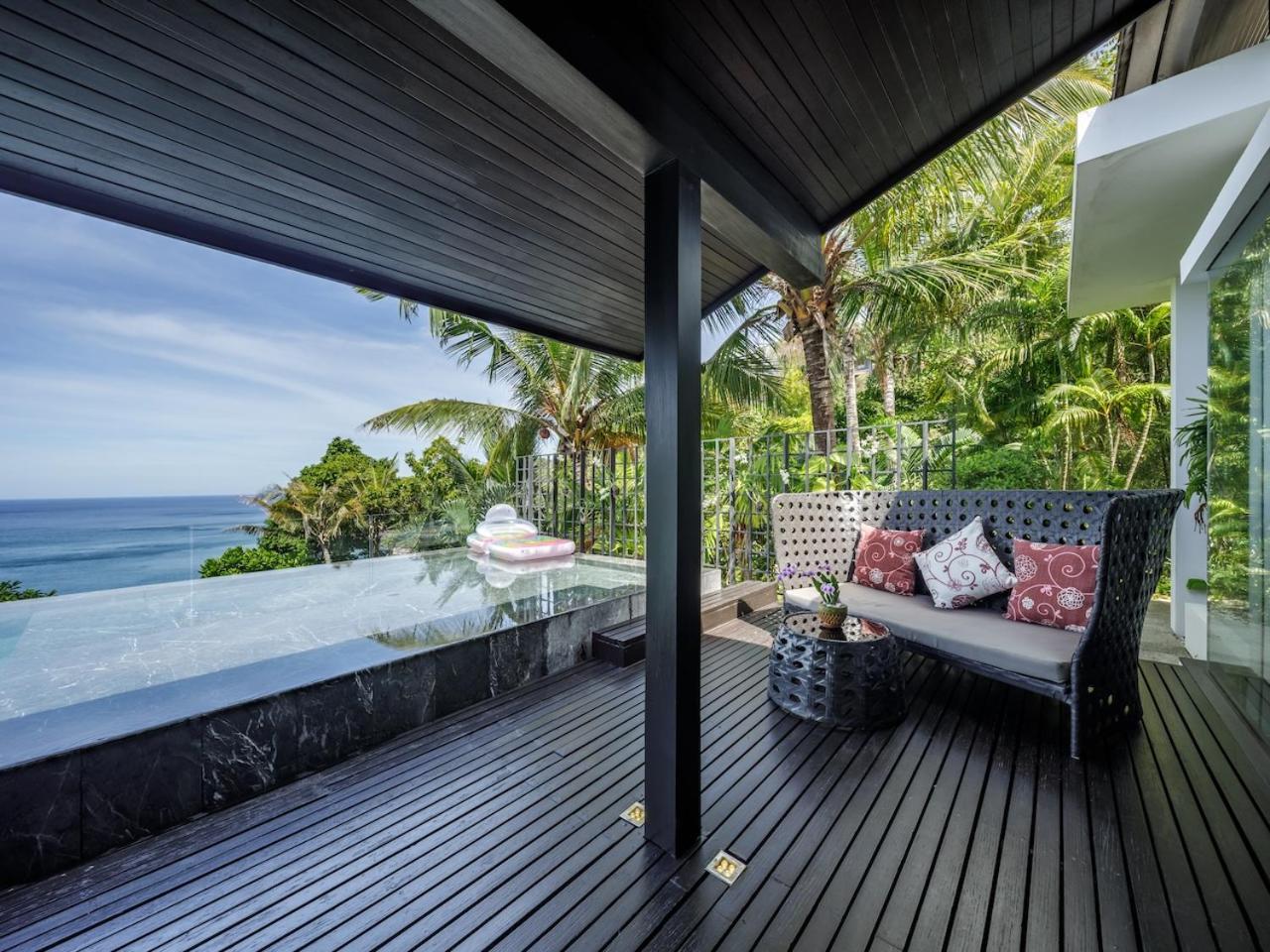 Villa Yang, Private Oceanfront Villa, Kamala Beach Exterior foto
